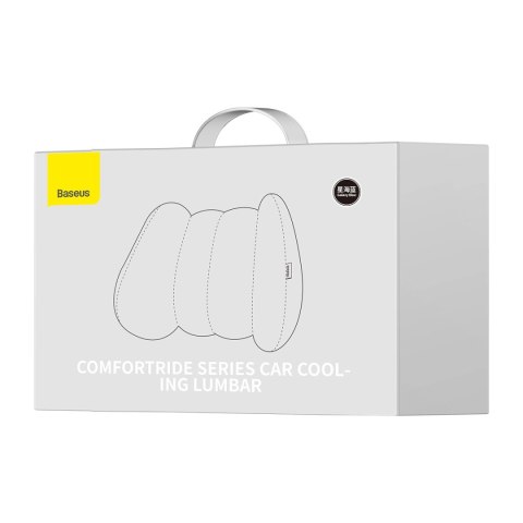 Poduszka lędźwiowa do samochodu Baseus ComfortRide - niebieska