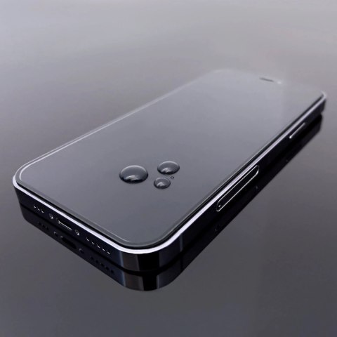 Szkło hartowane na cały ekran 2 szt. Wozinsky Full Glue z ramką do iPhone 15 - czarne