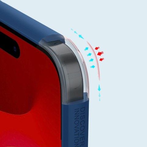 Wzmocnione etui do iPhone 15 Plus Nillkin Super Frosted Shield Pro - czarne
