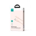 Kabel Joyroom Multi-Color Series S-A34 USB-A / Lightning 3A 1m - różowy