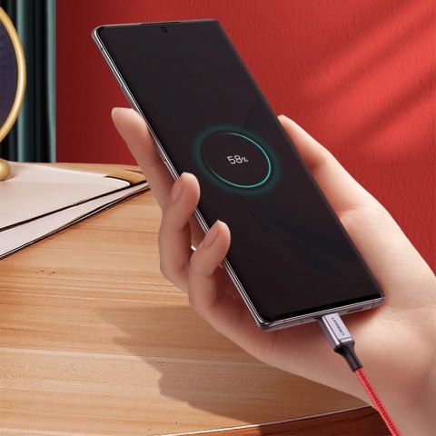 Kabel Ugreen US294 USB-C - USB-C 3A 480Mb/s 1m - czerwony