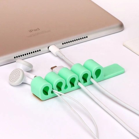 Silikonowy organizer biurowy - pomarańczowy