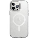 Etui UNIQ LifePro Xtreme Magclick Charging do iPhone 15 Pro Max - przezroczysto-srebrne