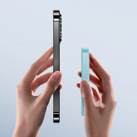 Mini powerbank Baseus 5000mAh 20W + kabel USB-C (20V/3A) - niebieski