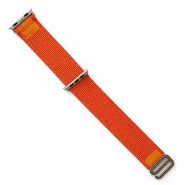 Pasek ze stalową sprzączką do Apple Watch 38 / 40 / 41 mm - pomarańczowy