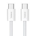 Kabel Baseus Superior Series ll USB-C - USB-C 30W 480Mb/s 1m - biały