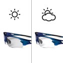 Okulary rowerowe Rockbros 10069 fotochromowe UV400 - niebieskie