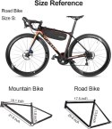 Sakwa rowerowa Rockbros AS-043 na rzepy 3l - czarna