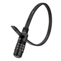 Zapięcie rowerowe Rockbros 3240001001 na szyfr 0,5m - czarne