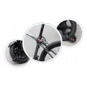 Zapięcie rowerowe Rockbros RKS507-1BK na szyfr 1,8m - czarne