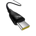 Kabel Baseus Flash 2 USB-A / USB-C 100W 1 m - czarny