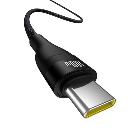 Kabel Baseus Flash 2 USB-A / USB-C 100W 2 m - czarny