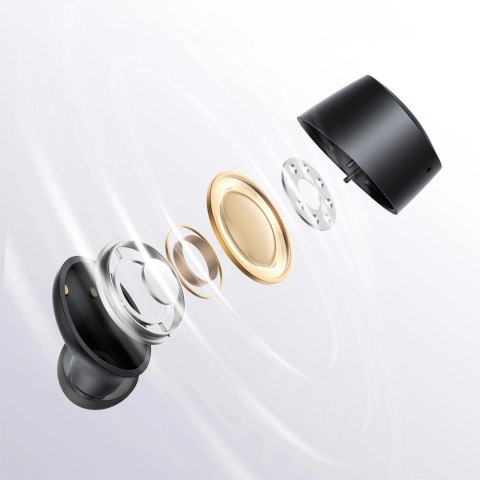 Słuchawki Baseus Bowie E18 bezprzewodowe TWS ENC IPX4 - czarne