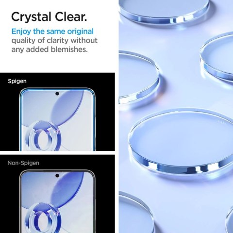 Szkło hartowane Spigen Glas.tR EZ Fit na Samsung Galaxy S24 / S25 - 2 szt.