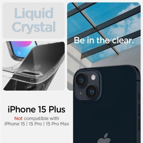 Etui Spigen Liquid Crystal na iPhone 15 Plus - przezroczyste
