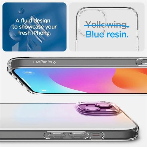 Etui Spigen Liquid Crystal na iPhone 15 Plus - przezroczyste