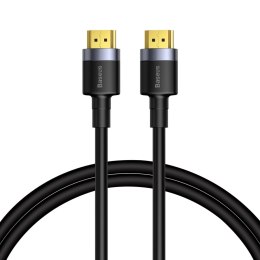 Kabel Baseus Cafule HDMI / HDMI 2.0 4K 60 Hz 3D 18 Gbps 1m - czarny