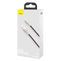 Kabel Baseus Cafule Series Metal Data USB-A / Lightning 2.4A 1m - czarny