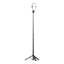 Wozinsky Selfie stick WC1Y2S teleskopowy tripod 1.3m ze stopu aluminium z uchwytem na telefon - czarny