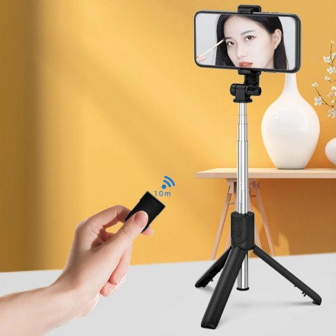 Wozinsky selfie stick WRY1S teleskopowy tripod 0.7m na telefon - czarny