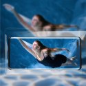 Etui Baseus AquaGlide BS-PC030 wodoodporne IPX8 z cylindrycznym zapięciem - niebieskie