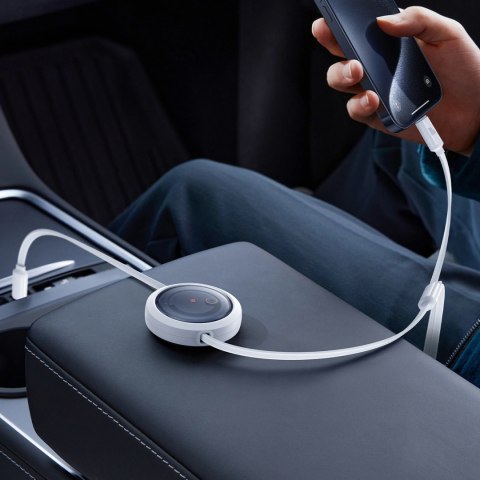 Kabel Baseus Free2Draw CB000084 zwijany USB-C - Lightning / USB-C / micro USB 100W 1.1m - biały