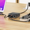 Ładowarka Acefast Z6 sieciowa GaN biurkowa 2x USB-A / 2x USB-C PD 65W - czarna