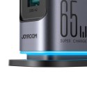Ładowarka Joyroom JR-TCM02 wieloportowa GaN 65W EU 4x USB-C 2x USB-A - ciemnoszara