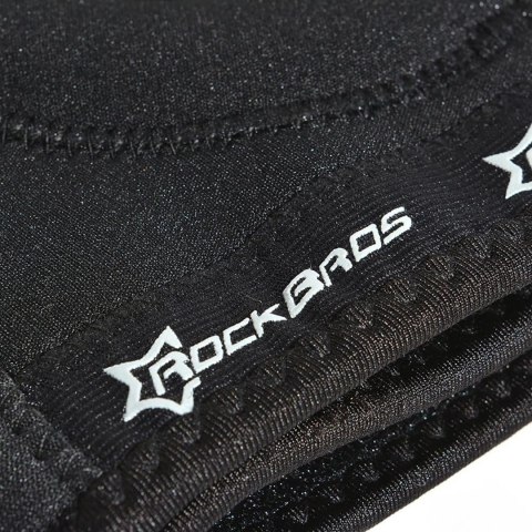 Ochraniacz sportowy Rockbros LF1106M na rzepkę i staw kolanowy rozmiar M - czarny
