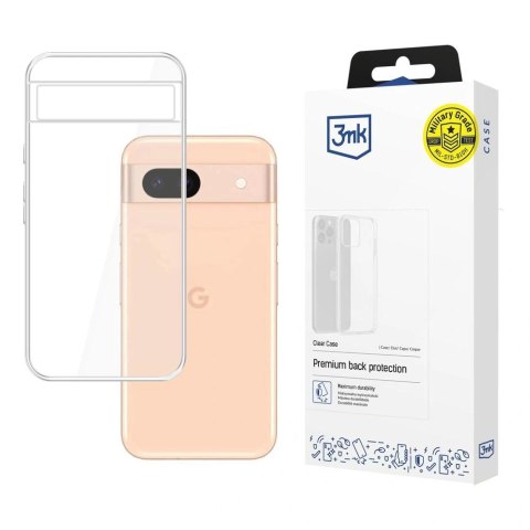 Etui 3mk Clear Case na Google Pixel 8A 5G - przezroczyste