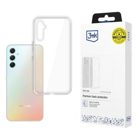 Etui 3mk Clear Case na Samsung Galaxy A34 5G - przezroczyste