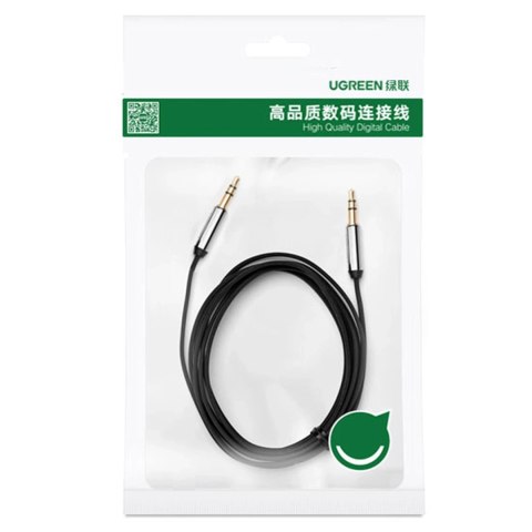 Kabel Ugreen AV119 10736 audio mini jack 3,5mm / mini jack 3,5mm 3m - czarny