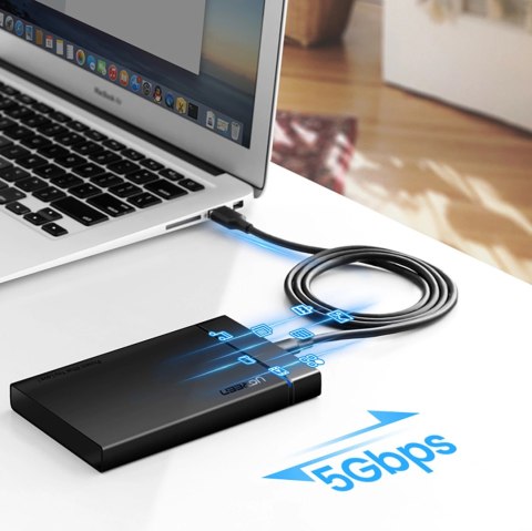 Kabel Ugreen US184 20881 USB-A 3.0 / USB-C 3A 0.5m - czarny