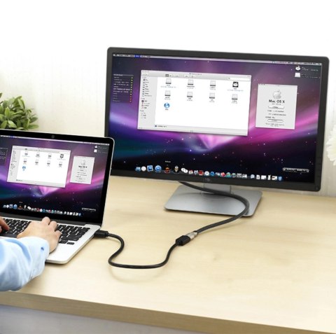 Kabel Ugreen HD107 10145 HDMI (męski) - HDMI (żeński) 4K 3m - czarny