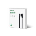 Kabel Ugreen HD140 80401 HDMI 2.1 / HDMI 2.1 1m - czarny