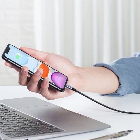 Kabel Ugreen US199 60157 USB-A / Lightning MFi 1.5m - czarny