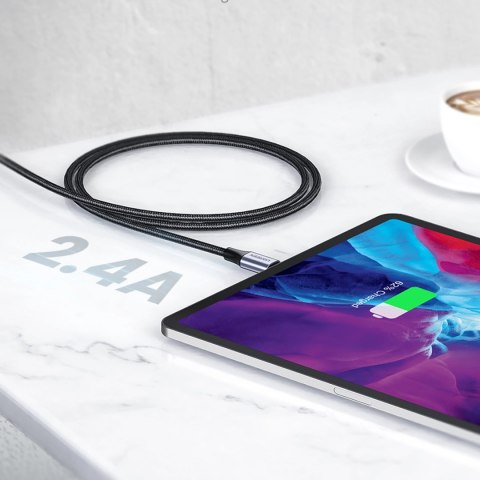 Kabel Ugreen US199 60157 USB-A / Lightning MFi 1.5m - czarny