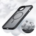 Etui Tech-Protect MagMat MagSafe na iPhone 14 Pro - przezroczysto-czarny