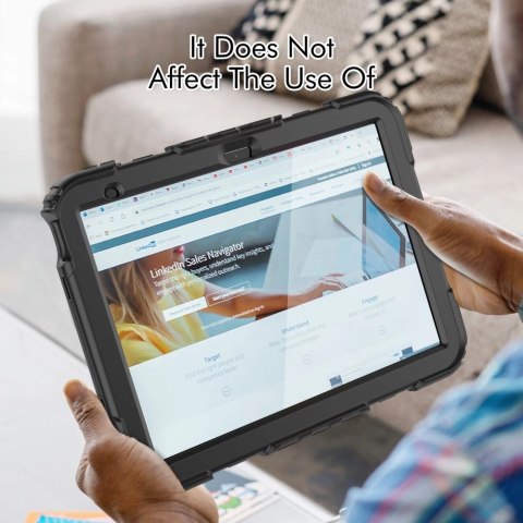 Etui Tech-Protect Solid360 na iPad 10.9" 2022 - czarne