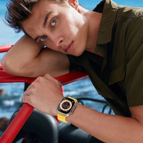 Pasek Tech-Protect IconBand Pro na Apple Watch 4 / 5 / 6 / 7 / 8 / 9 / SE / Ultra 1 / 2 (42/44/45/49 mm) - czarny