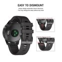 Pasek Tech-Protect Smooth na Garmin Fenix 3 / 5X / 3HR / 5X Plus / 6X / 6X Pro / 7X - czarne
