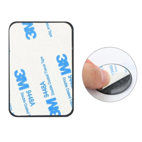 Płytki magnetyczne Tech-Protect MetalPlate do uchwytów samochodowych - czarne (4 szt.)