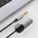 Adapter Tech-Protect UltraBoost audio mini jack 3.5mm (męski) / Bluetooth - szary