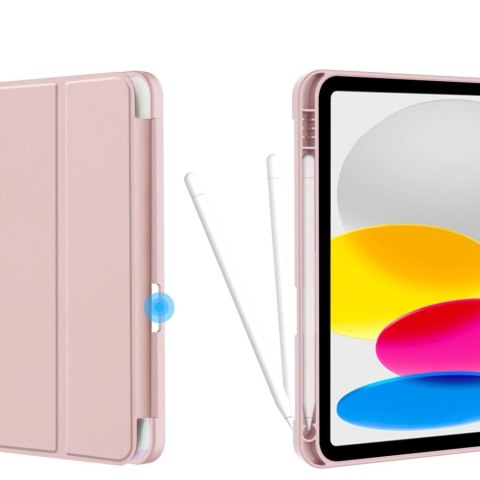 Etui Tech-Protect SC Pen na iPad 10.9" 2022 - różowy marmur