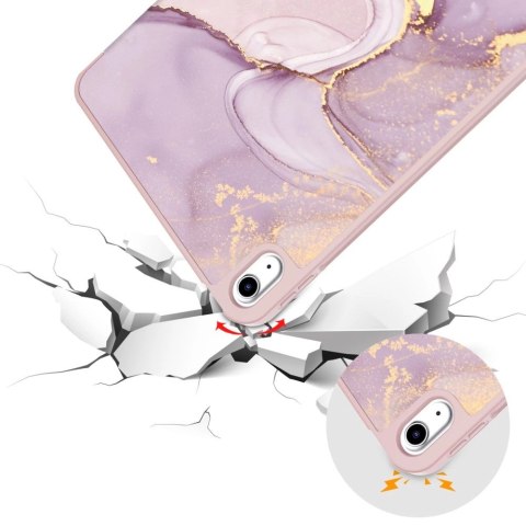 Etui Tech-Protect SC Pen na iPad 10.9" 2022 - różowy marmur