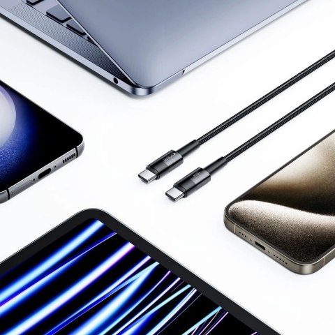 Kabel Tech-Protect UltraBoost USB-C / USB-C PD 60W 3A 2m - szary