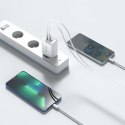 Ładowarka Tech-Protect C65W sieciowa 2x USB-C PD 65W / USB-A QC 3.0 - biała