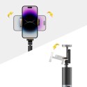 Selfie stick Tech-Protect L08S Bluetooth z pilotem, tripodem do 141cm - czarny