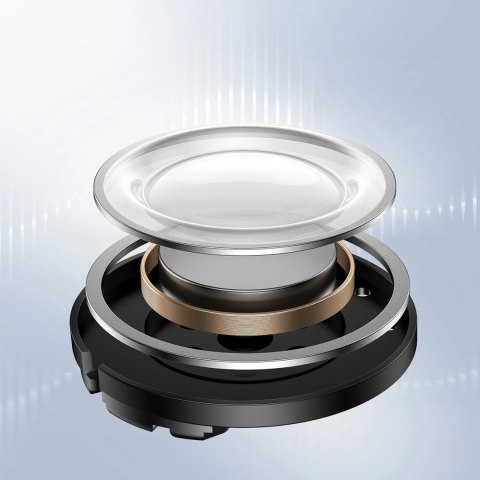 Słuchawki bezprzewodowe Baseus Bowie E19 TWS dokanałowe - czarne