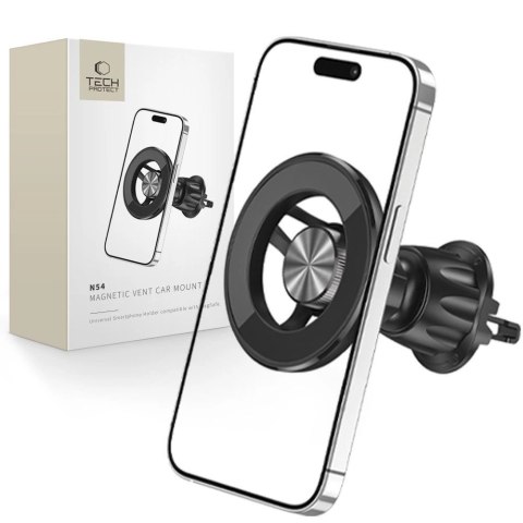 Uchwyt Tech-Protect N54 samochodowy na telefon z MagSafe na kratkę nawiewu - czarny